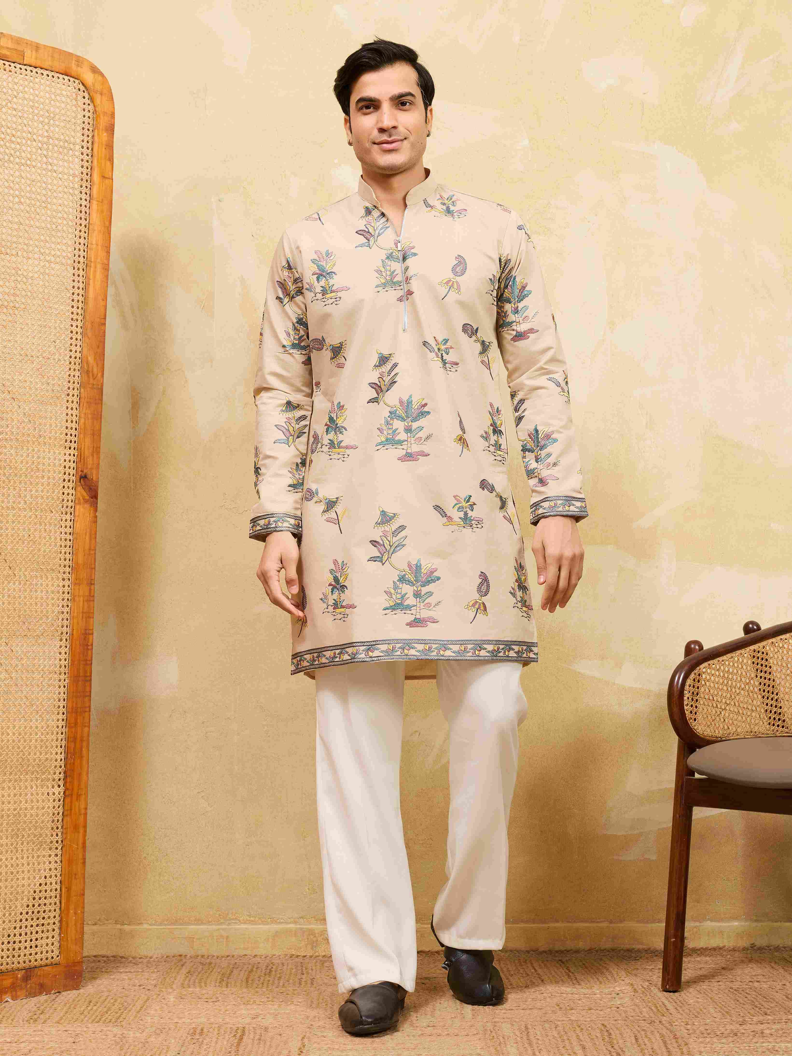 Premium Viscose Silk Kurta Set
