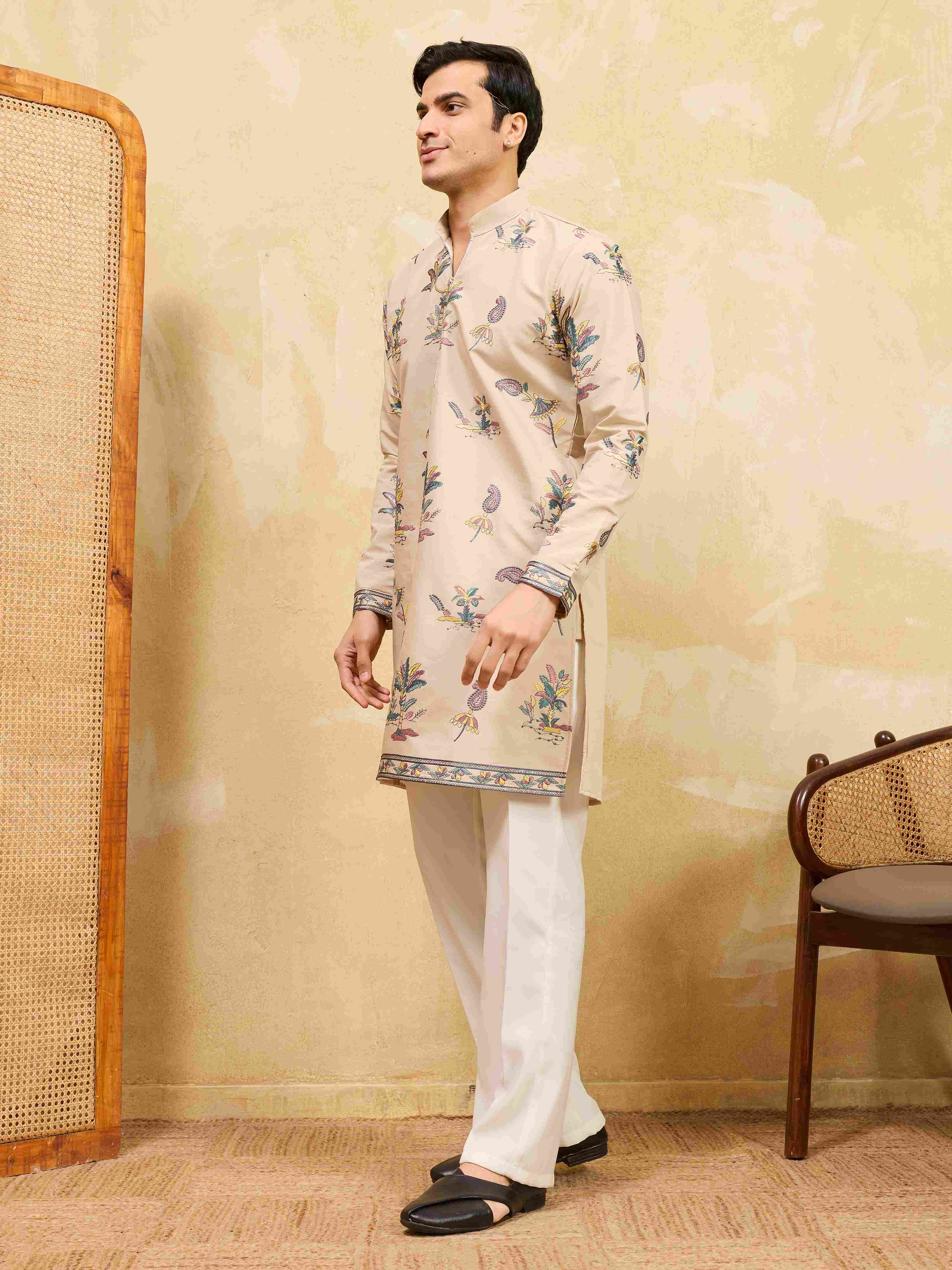 Premium Viscose Silk Kurta Set