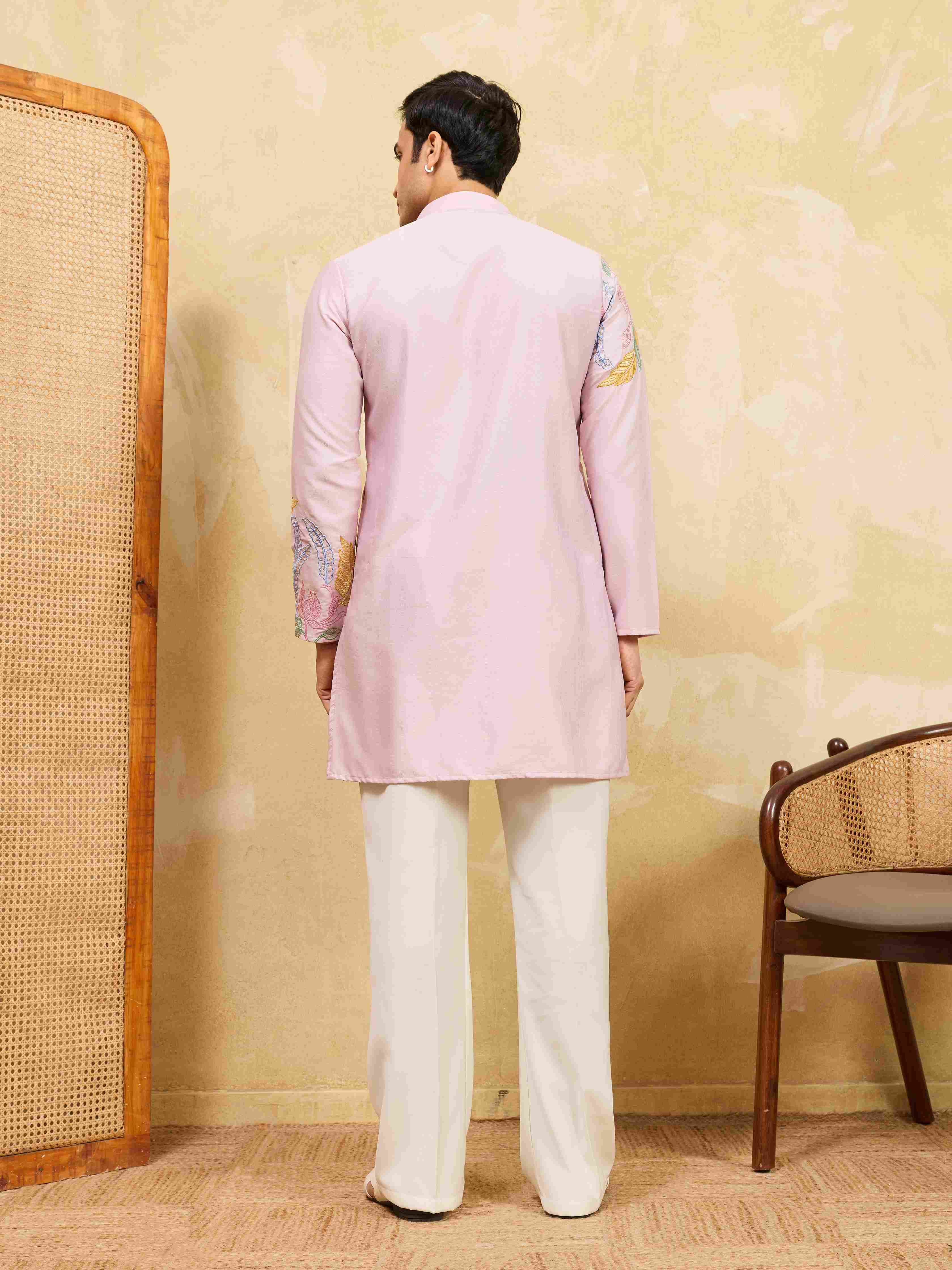 Elegant Designer Pink Kurta