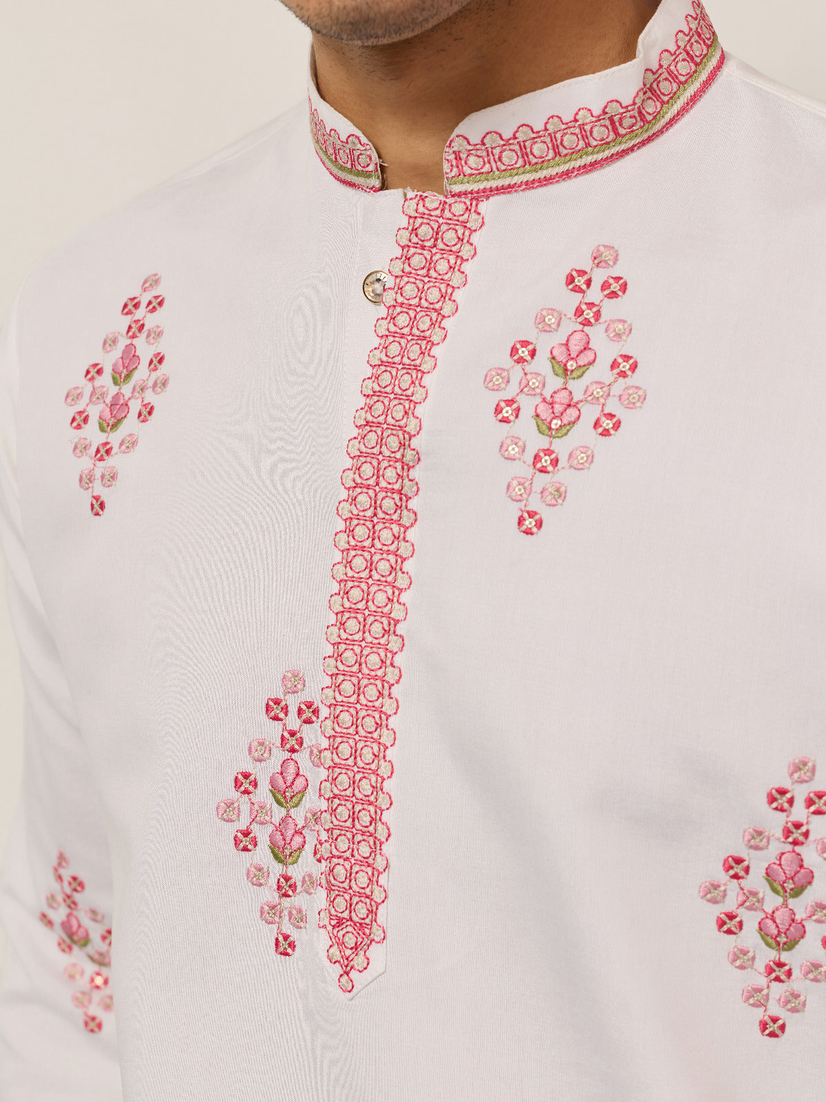 Royal Prince White Kurta Outfit for Mens Wear Collection