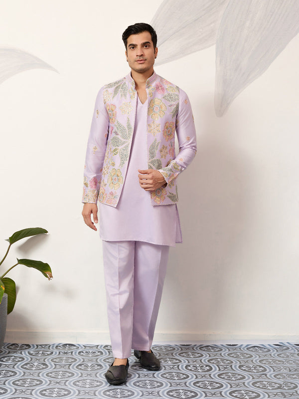 Mens Wear Designer Luxury Koti Kurta Set for Carnival Season